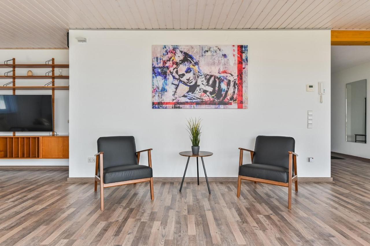 Ruhige Ferienwohnung Mit Panoramablick Ingoldingen Exterior foto